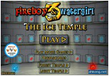 เกม Fireboy&Watergirl ด่านวัดน้ำแข็ง